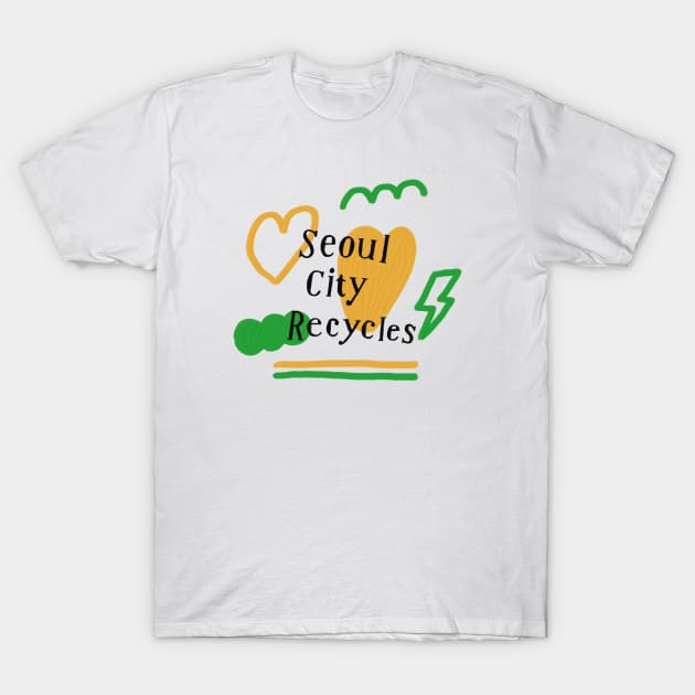 Seoul city recycles T-Shirt by Soosoojin